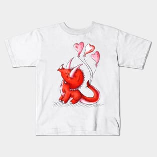 Tricerahearts Kids T-Shirt